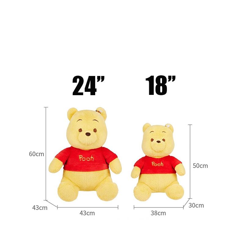 Disney Winnie the Pooh Series Basic Sitting Doll - Large Disney Winnie the Pooh Cute Plush Sleep Pillow, a Great Gift for Boys or Girls Disney Winnie the Pooh Series Basic Sitting Doll - Large Disney Winnie the Pooh Cute Plush Sleep Pillow, a Great Gift for Boys or Girls