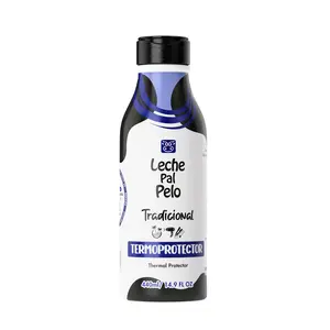 Leche Pal Pelo Traditional - Thermal Protector - Heat Protection for Hair - Cream Based Heat Protector with Soy, Aloe Vera, Wheat Proteins - 14.9 oz