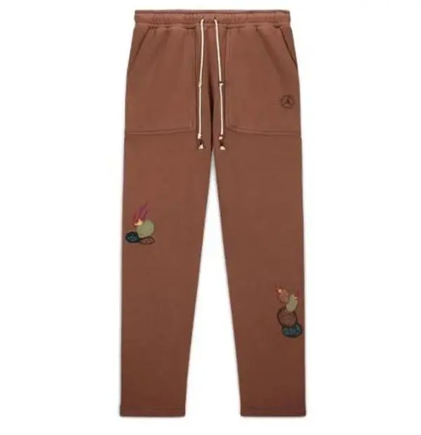 Travis Scott × Jordan Fleece Pants