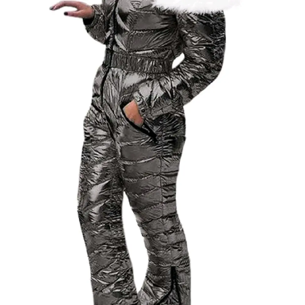 BLOWOUT! Grey Womens fashion snowsuit