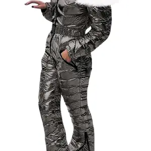 BLOWOUT! Grey Womens fashion snowsuit