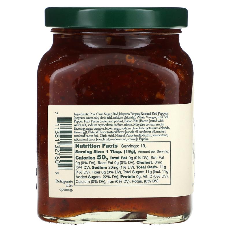 Stonewall Kitchen Spicy Chili Bacon Jam, Medium, 12.75 oz (361 g)