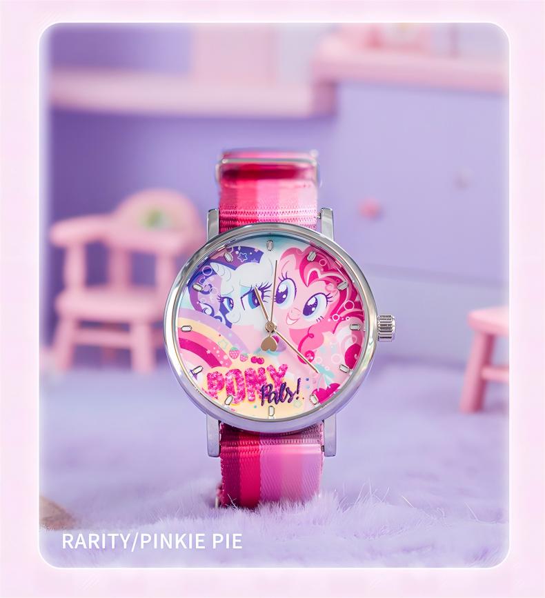My Little Pony Magic Sweetheart Series Blind Box Watch MLP Characters Inspired Design Mystery Collectible Watch Twilight Sparkle Rarity Pinkie Pie Apple Jack Rainbow Dash Fluttershy Ideal Christmas New Year Holiday Gift for Girls