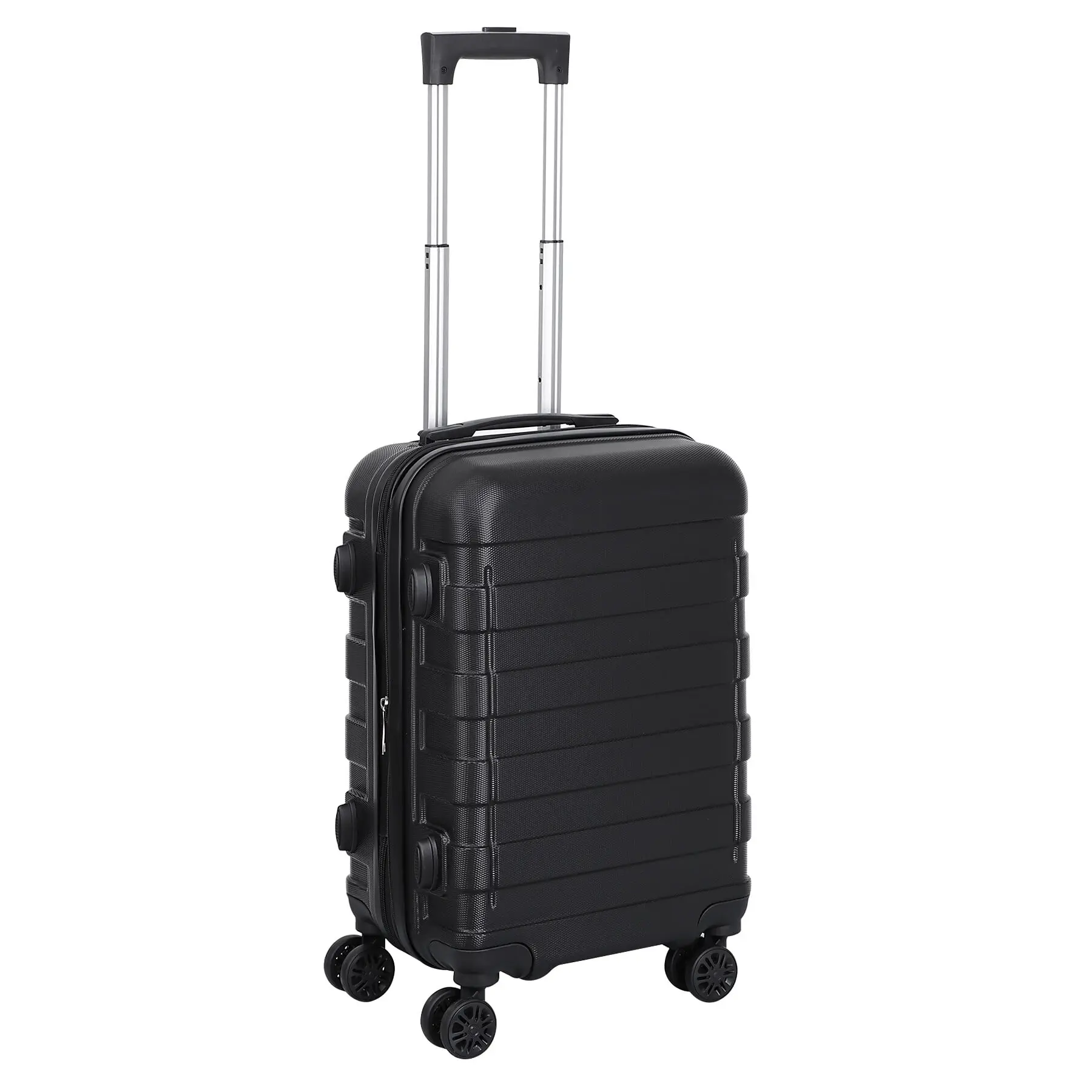 Zeny 22-in Hardside Carry-On Luggage Spinner, ABS Plastic, Expansible, TSA Lock, Zipper Closure, Travel Suitcase,back to school shopping