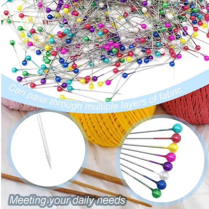 Sewing Pins for Fabric, Dressmakers' Quilting, Jewelry DIY Craft Tools