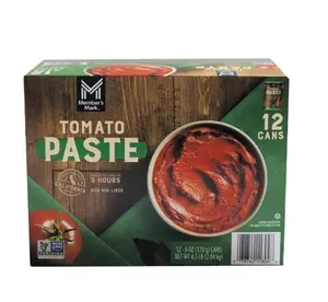 Member's Mark Tomato Paste, 6 oz., 12 pk. BPA-free can lining, Non-GMO, Gluten free