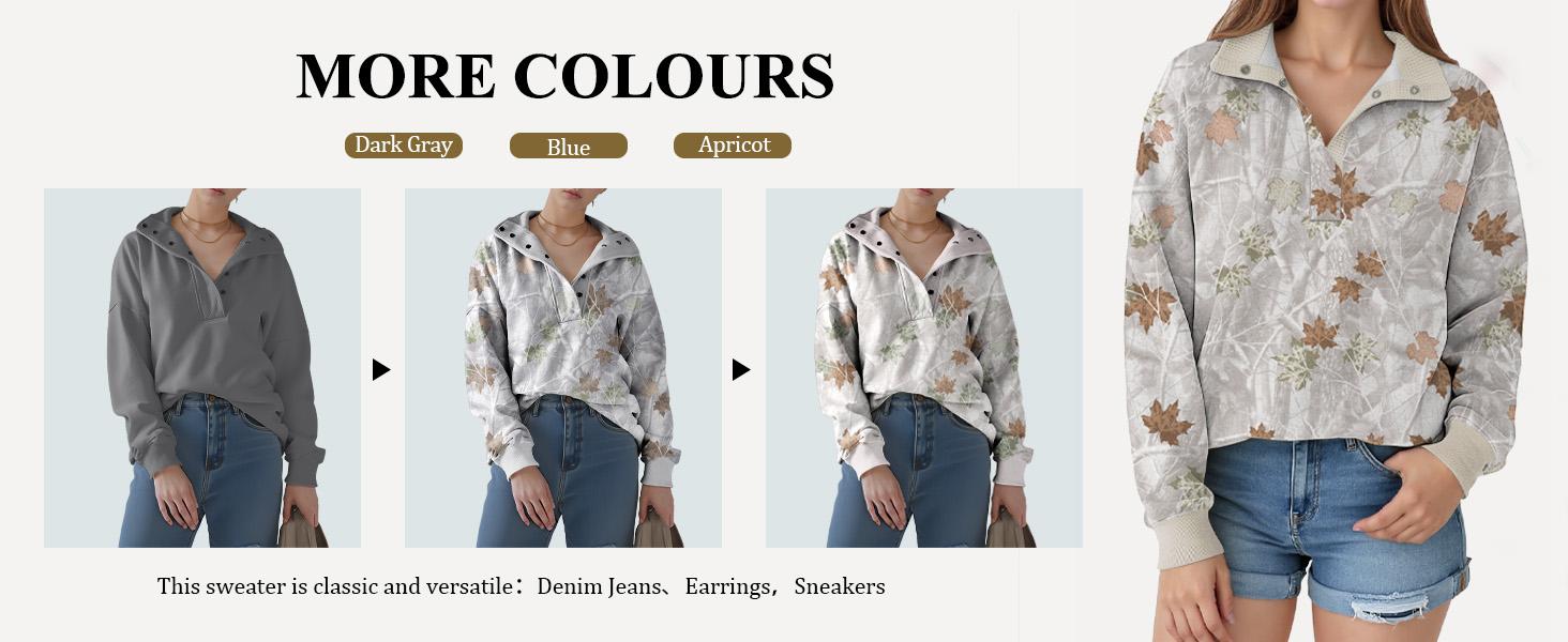 Soesdemo Women's Apricot Hoodie Oversized Waffle Camouflage Knit Pullover Sweatshirt – Fleece Lined Mock Neck Tunic Comfort Hoodie with Buttons, Long Sleeve Cozy Fall Womenswear Top SpringStatements Soesdemo Women's Apricot Hoodie Oversized Waffle Camouflage Knit Pullover Sweatshirt – Fleece Lined Mock Neck Tunic Comfort Hoodie with Buttons, Long Sleeve Cozy Fall Womenswear Top SpringStatements