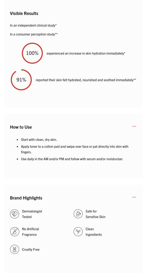 Hydrating Toner with Squalane + Oats