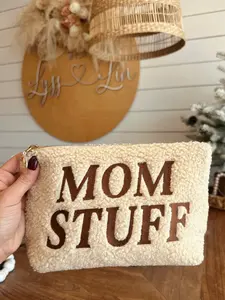 Mom Stuff Teddy Pouch
