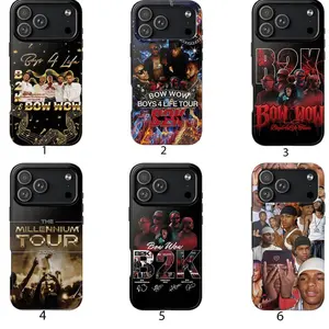 B2K Bow Wow Boys4Life Tour Phone Case for iPhone, for Samsung, Phone Accessories, Cute Phone Case, Fashion Case, Phone Case for Boyfriend, for Girlfriend, Creative Dual Layer Case