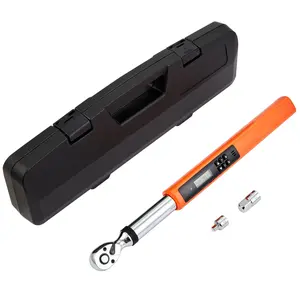 3/8" Drive Digital Electronic Torque Wrench Kit – 3.7-37 ft.lb / 5-50 N.m Range (±2% Accuracy), 3-Mode Adjustable with LED Buzzer Alert & Calibration Function