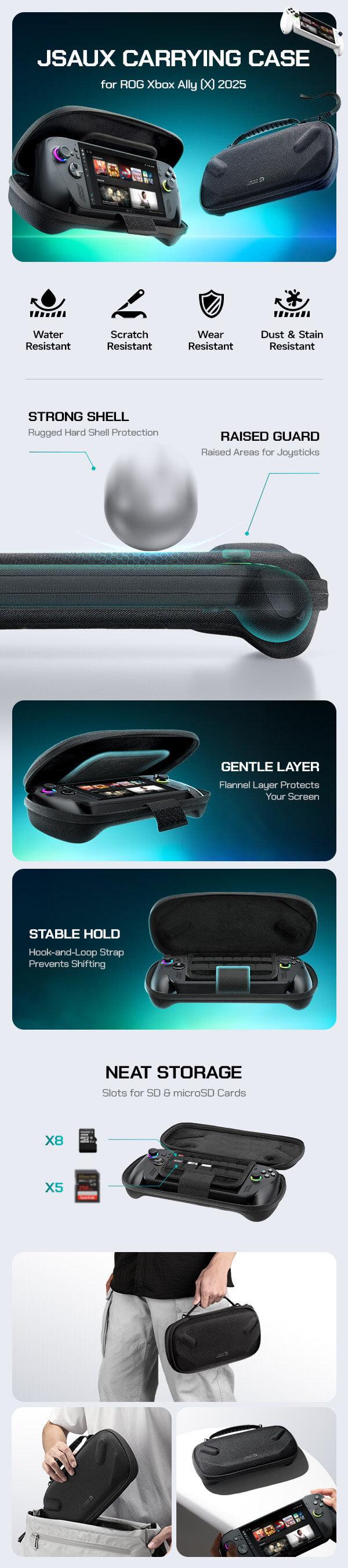 Slim Carrying Case for ROG Xbox Ally X & ROG Xbox Ally