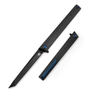 KLAKEN B13 REGENT, CEO Style EDC Pocket Knife, Blade: D2 Handle: Carbon Fiber/Titanium Daily Tool