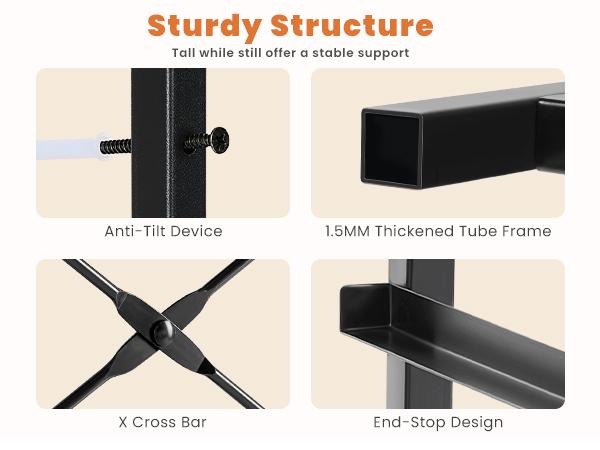 Sweet Furniture S - Dresser for Bedroom, Storage Drawers, Skinny Fabric Storage Tower with 4 Drawers