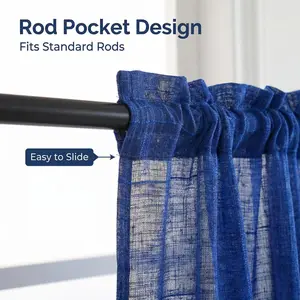 Window Wear 2Panels 52X84Inch 540D fabric interwoven with snownylon yarn, creating a large bell-shaped bamboo-like texture. It features a head strap design, easy installation, unique style,  Model L39 Curtains And Nettings Thermal Insulated Curtain