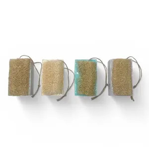 Natural Loofah Soap, Handmade Exfoliating Cleanse Bar