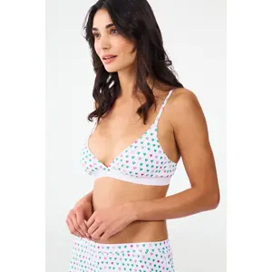Pop Hearts Rib York Bralette