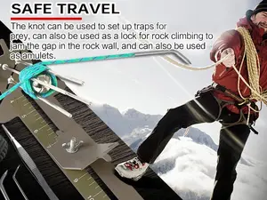 Professional Paracord Bracelet Jig Kit DIY Craft Tool Set with Paracord Needles Adjustable Braiding Jig for Survival Bracelet Making