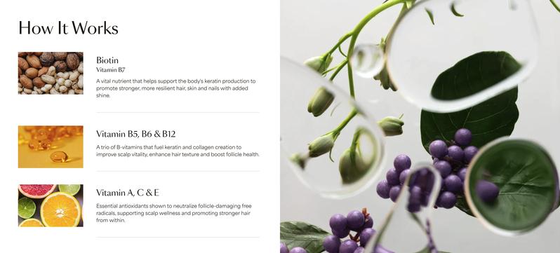 Vegamour GRO Biotin Gummies for Hair Wellness®