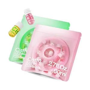 Cistto Fresh-Locked Cleansing Oil Capsules | Single Use Makeup Remover | Sealed for Freshness | All Skin Types | Fragrance-Free | Non-Irritating