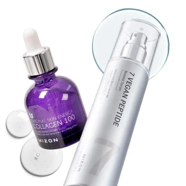 Collagen Booster Set with Collagen Bio-Peptides Serums & Essences, Daily Skin Repair Serum, Salicylic Acid Serum