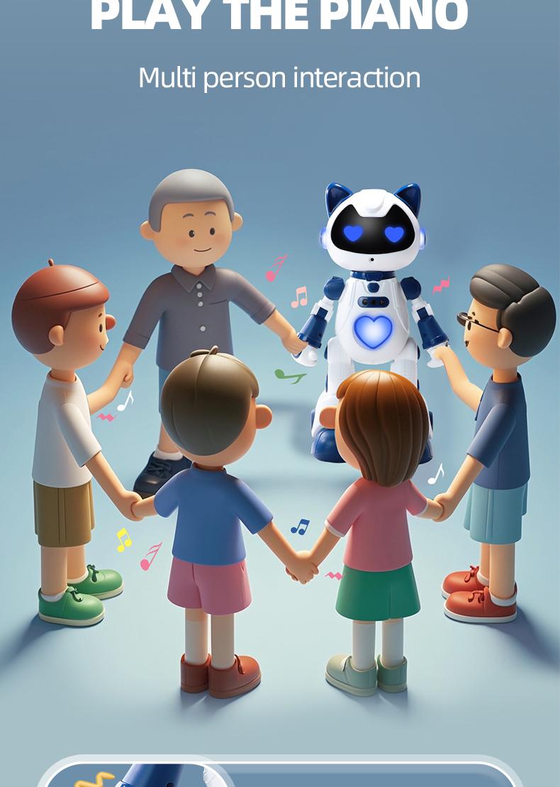 Robot for Kids Programmable Interactive STEM RC Robot Voice Control Control Gifts for Boys Girls 6-15 EnhancesReaction Ability and Creativity Home  Figurines Miniature Models Household Supplies Decorations  Figurines Statues Doll Decorations