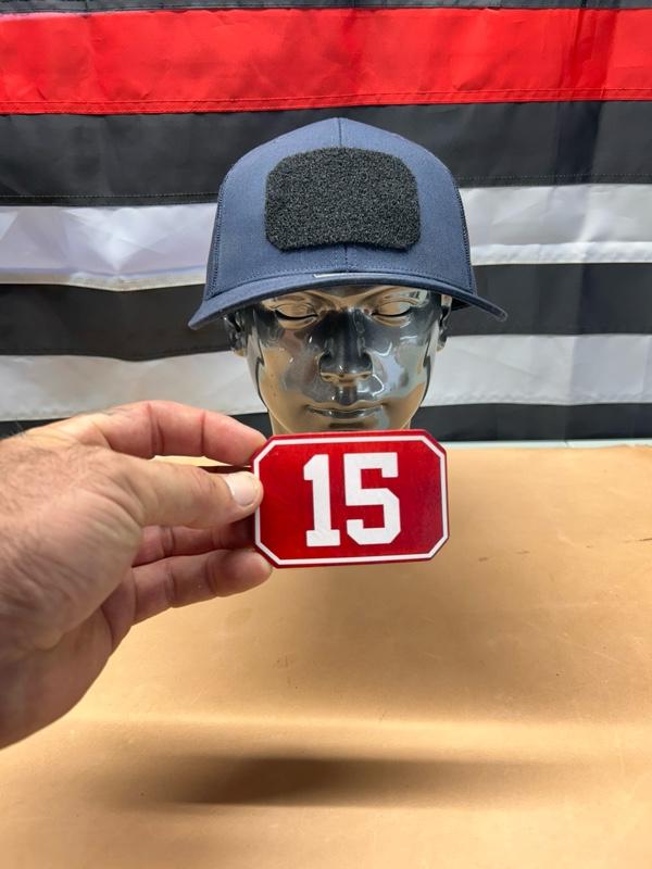 Custom Leather Patch – Hook Back (Patch Only)