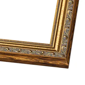 10x7 Solid Wood Antique Picture Frame with UV-Resistant Acrylic & Acid-Free Backing, Available in 4 Finishes: Bronze, Gold, Silver, and Gold with Black