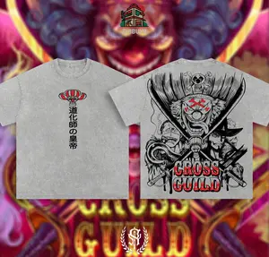 [Shibuya] Buggy Mihawk Crocodile – Cross Guild One Piece Vintage Washed Oversized Tee, Pirate Alliance Graphic, Retro Anime Streetwear Gift 2026
