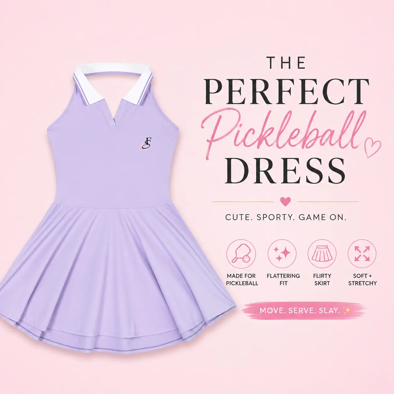 The Perfect Match Pickleball Dress