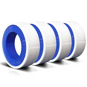4 Rolls 1/2 Inch(W) X 520 Inches(L) Teflon Plumbers Tape,Pipe Sealing & Plumbing Thread Tape