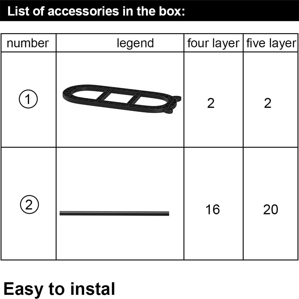 Narrow Shoe Shelf for Doorway 4 Layer 5 Layer Strong Shoes Storage Organizer Space Saving Easy Assembly Shoe Racks for Hallway Bedroom Black White 10-15 kg Capacity