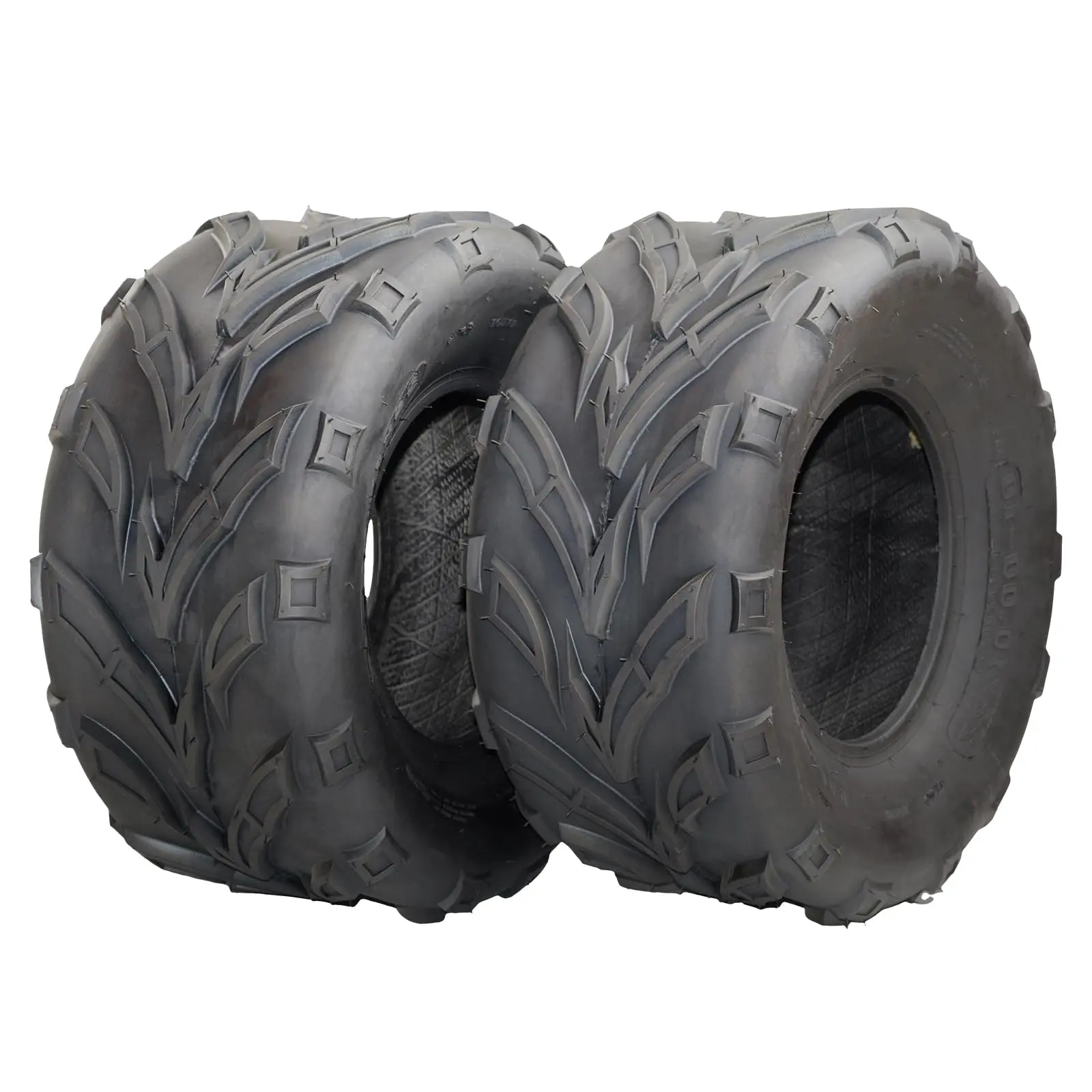 GARVEE Set of 2 ATV Tires 22x10-10 Tubeless All-Terrain Replacement Tires for Quads and UTVs Durable Versatile Go-Kart Tires for Enhanced Off-Road Performance