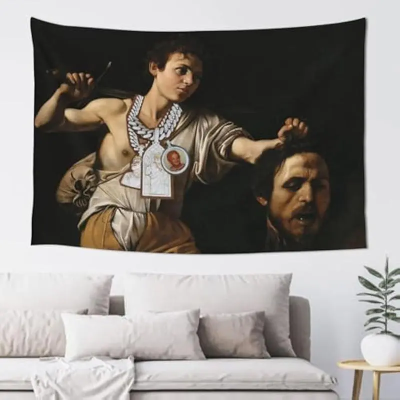 Westside Singer Gunn Tapestry Wall Hanging Tapestry 3D Printed Art Tapestry Home Decor