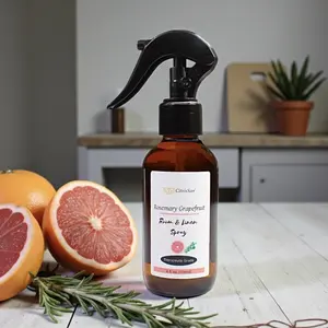 CitrisSan Rosemary Grapefruit Multi-Use Spray - Home Fragrance Freshener for Rooms, Linens, Cars, Bath Areas, Hands with Long-Lasting Scent and Odor Control
