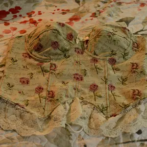 Medium flower Corset