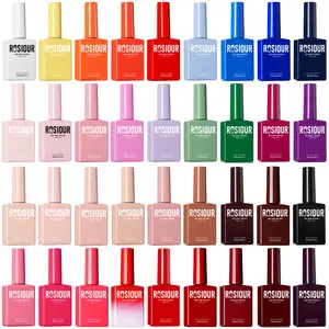 ROSIOUR 18ml Gel Polish | 18ml Each | HEMA-Free | Smooth Coverage, Glossy Finish | Nail Art & DIY Manicures