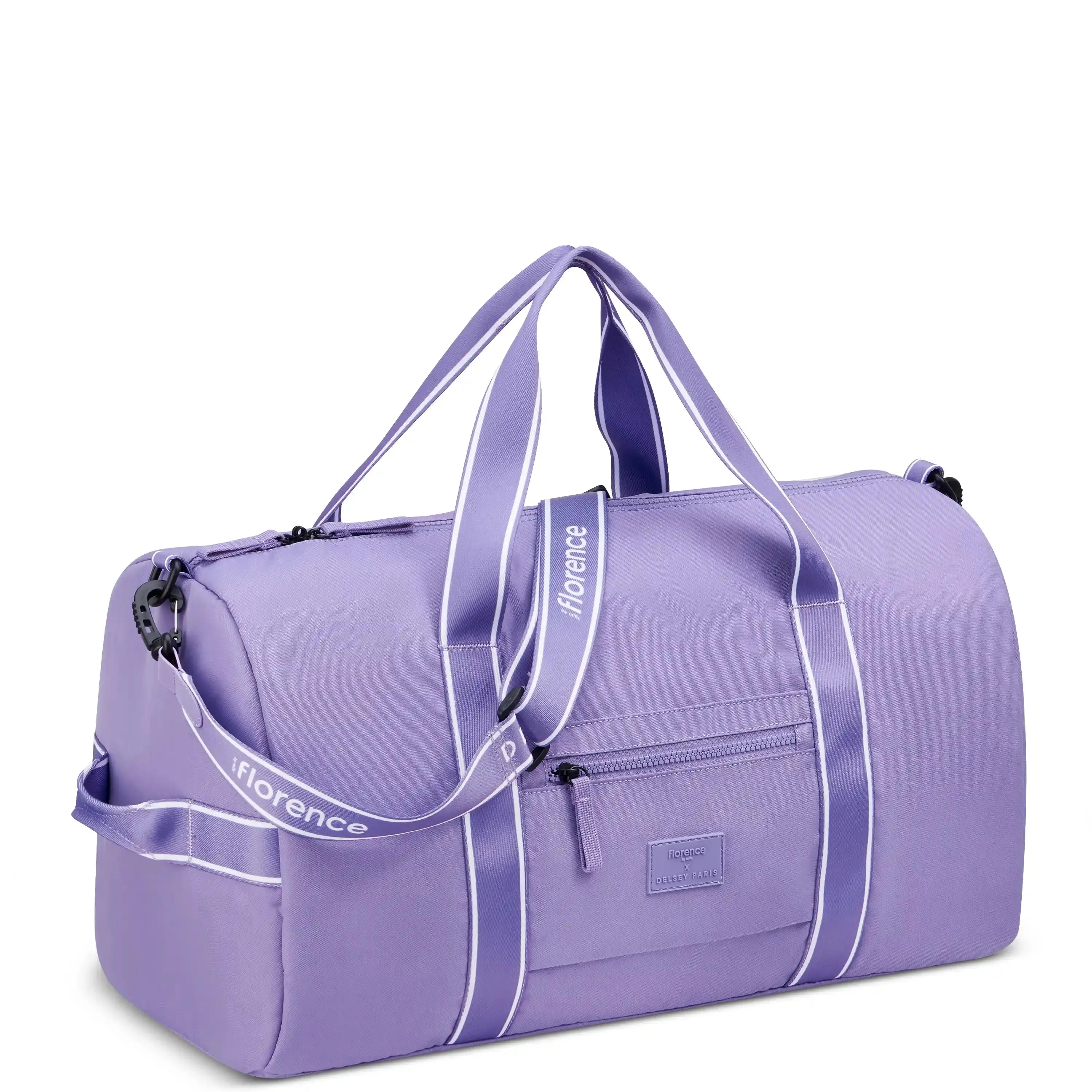 DELSEY Paris x florence by mills Sweet Escape Carry-On Duffel Bag - Convenient, Durable, Tough Zipper Travel Bag for On-the-Go Travelers (Toiletries Organizer Included), Convenient Carry Bag