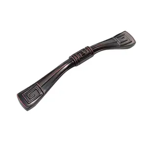 Utopia Alley HW258PLRB011 Trieste Pull Handle - Decorative Cabinet Drop Pull Handles for Cabinets, Oil Rubbed Bronze, 3.75" Center to Center