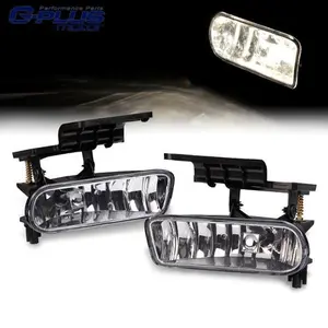 Pair Fog Lights Driving Lamp Left+Right Fit For 99-02 Chevy Suburban Tahoe New