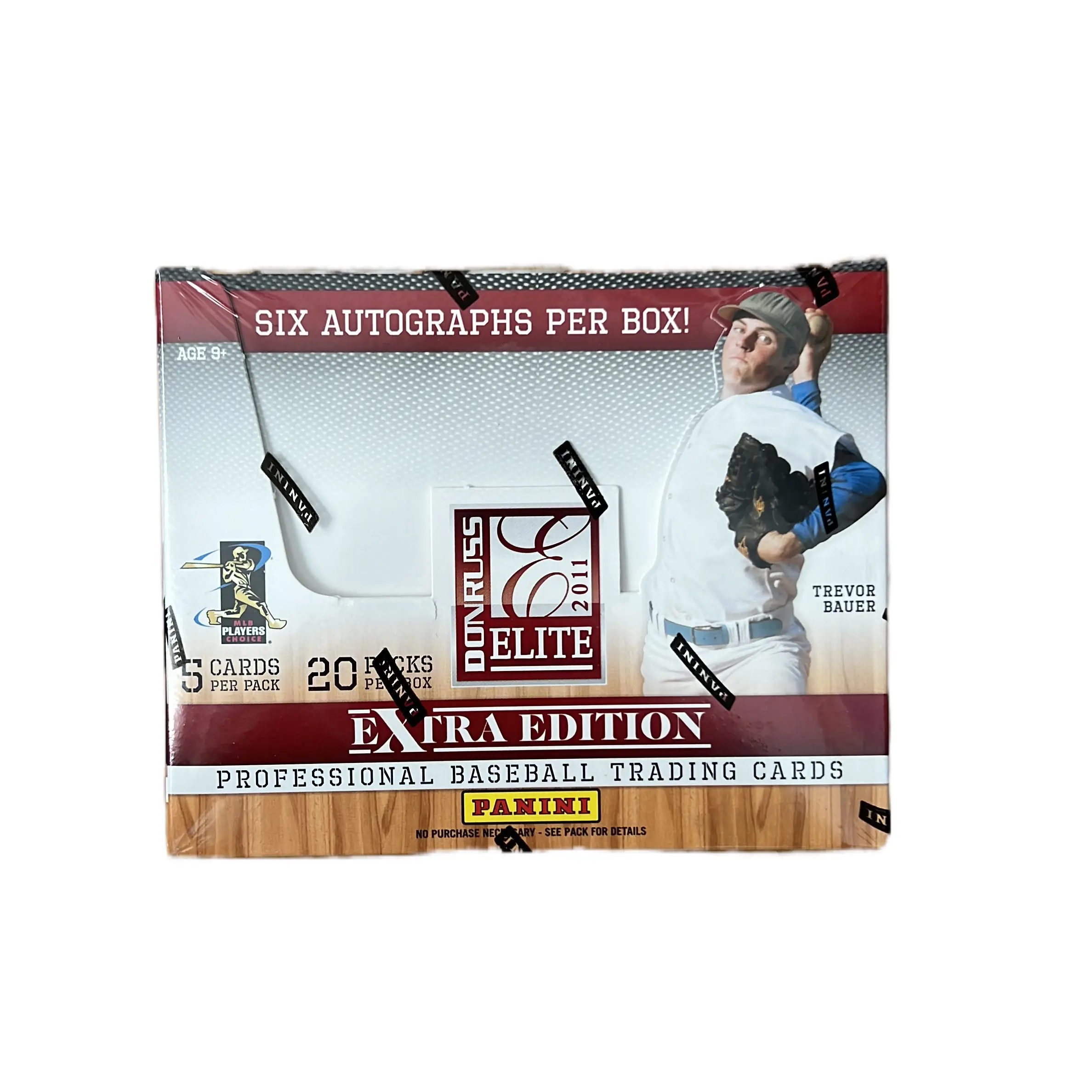2011 Panini Donruss Extra Edition Baseball Hobby Cards (6 Autographed cards)