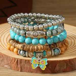 Western Smooth Country Charm Bracelets