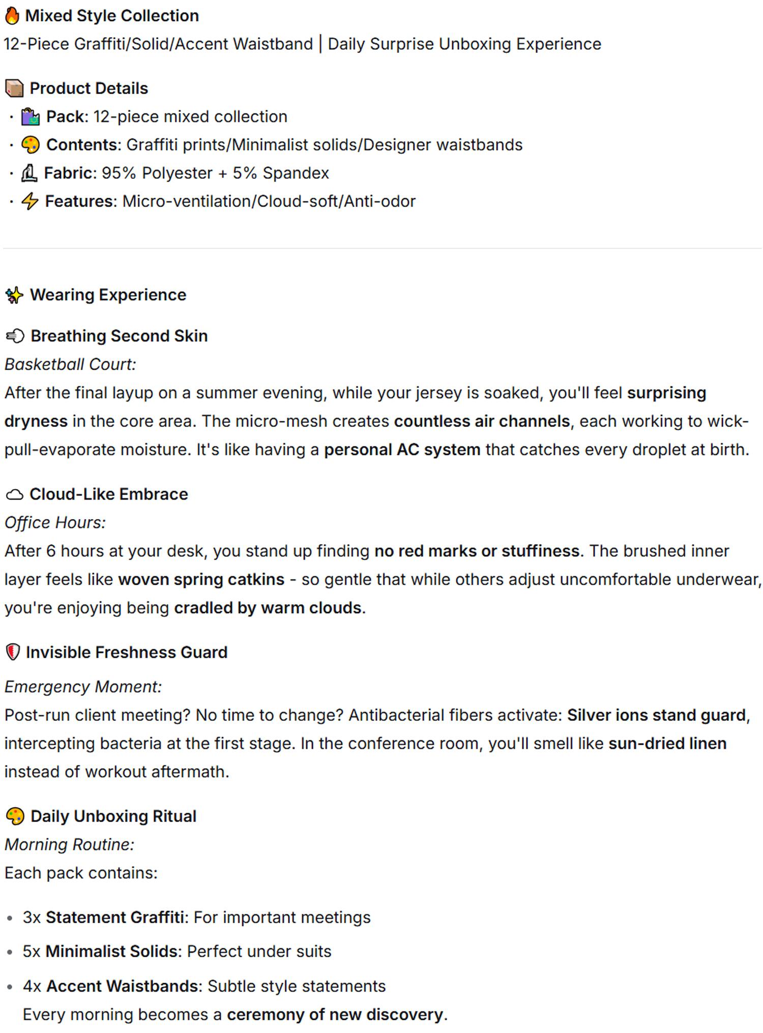 KJFISTMU 12-Piece Men's Boxer Briefs Set Random Styles Designs Solid Colors Prints Colorful Waistbands Striped Designs Fashionable Graffiti Print Underwear