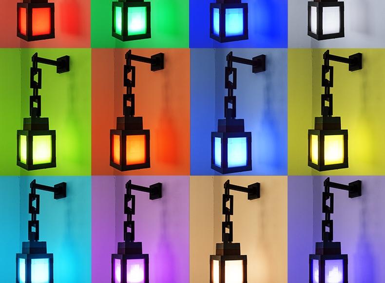 DIY Pixel Lantern Night Light 16-Color RGB USB-C Rechargeable Remote Control Four Modes Gamer Bedroom Decor Unique Birthday Gift Christmas Lights Supplies