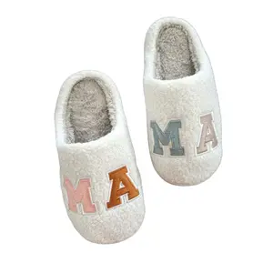 MAMA SLIPPERS ♡ cozy embroidered slippers