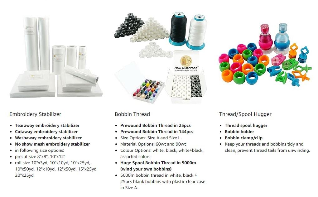 25 Colors Variegated Polyester Embroidery Machine Thread Kit 500M (550Y) Each Spool for Brother Janome Babylock Singer Pfaff Bernina Husqvaran Embroidery and Sewing Machines 25 Colors Variegated Polyester Embroidery Machine Thread Kit 500M (550Y) Each Spool for Brother Janome Babylock Singer Pfaff Bernina Husqvaran Embroidery and Sewing Machines