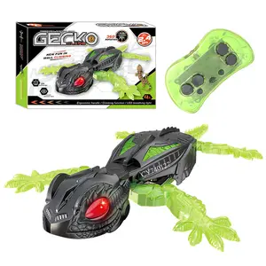 Wall Crawler Gecko,  Electric Lizard Toy with LED Glowing Eyes, 360° Spin, Animal Toy, Fun Indoor Toy, Gift Idea, Party Toy, Cool Gifts, Family Fun,Valentine's Day