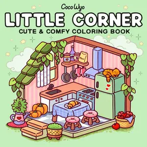 Coloring Book for Adults and Teens, Super Cute Designs of Cozy, Hygge Spaces for Relaxation (Cozy Spaces Coloring)