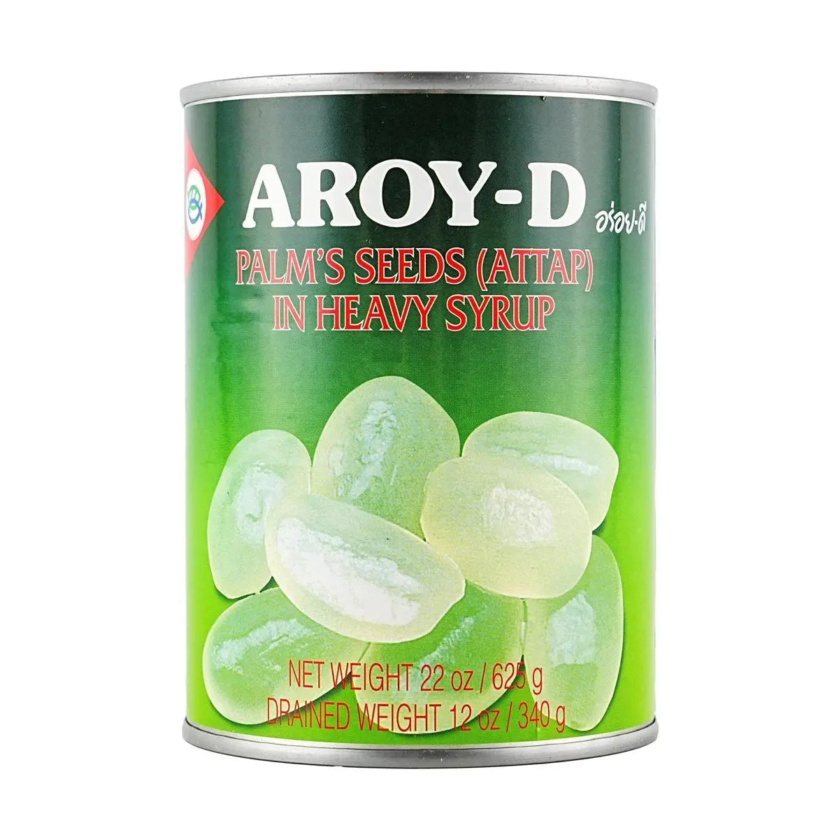 AROY-D Thai Coconut Water with Nata de Coco 625g - Perfect for Fruit Tea & Desserts 🍹