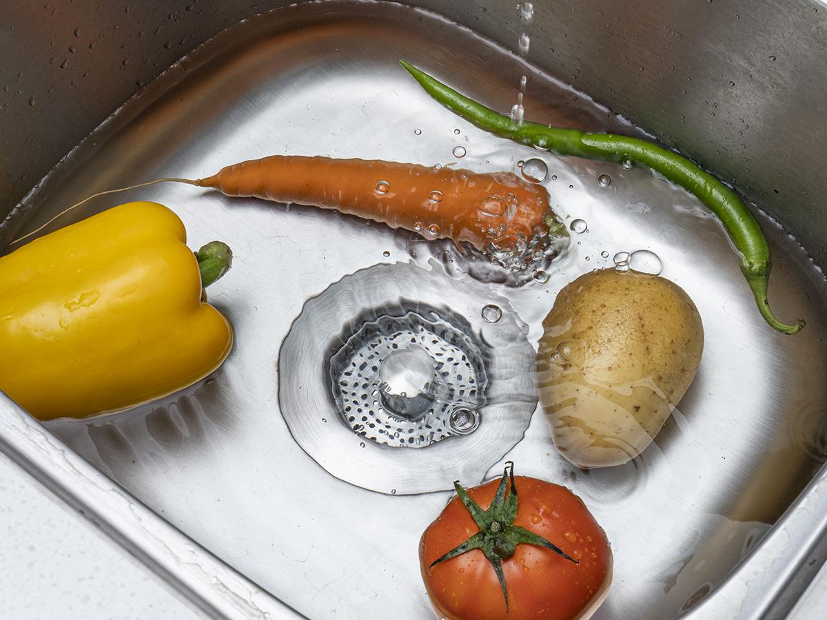 2PACK Upgraded 3 in 1 Kitchen Sink Drain Strainer - Stainless Steel Sink Stopper, Anti-Clogging Sink Food Catcher Basket,for US Standard 3 1/2 inch Drain (1)